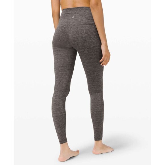 Lululemon Align Pant 28" Size 2 Heathered Black Nulu Fabric Lightweight Leggings - Picture 2 of 11